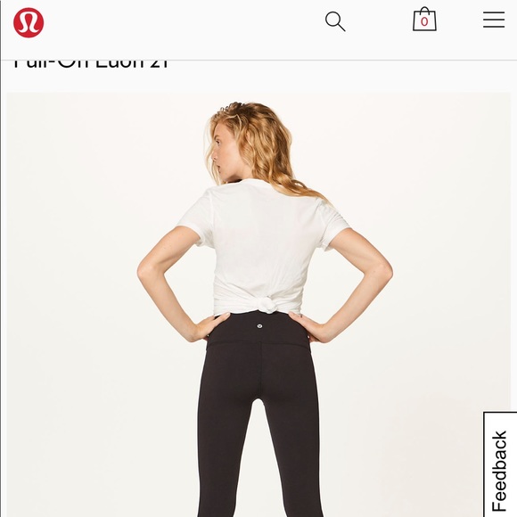 Lululemon capri leggings - Picture 2 of 4